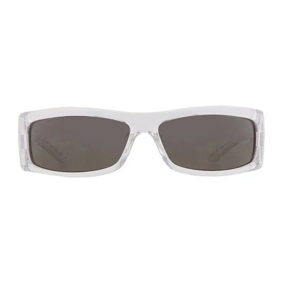 NEW GUCCI SUNGLASSES TRANSPARENT GREY MEN EYEWEAR GUCCI - Picture 3 of 5